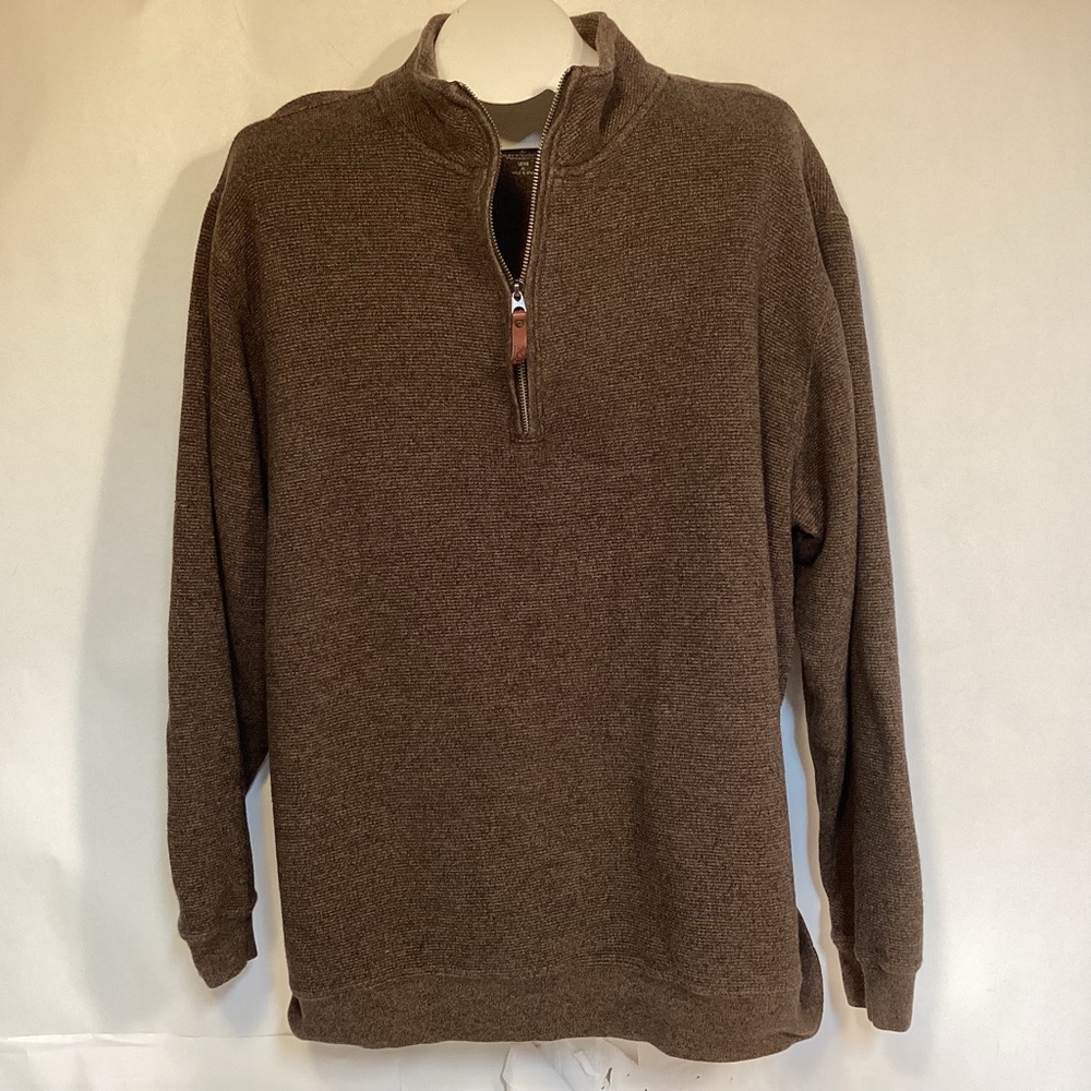 Woolrich Men's Cotton Sweater 1/4 Zip Size XL